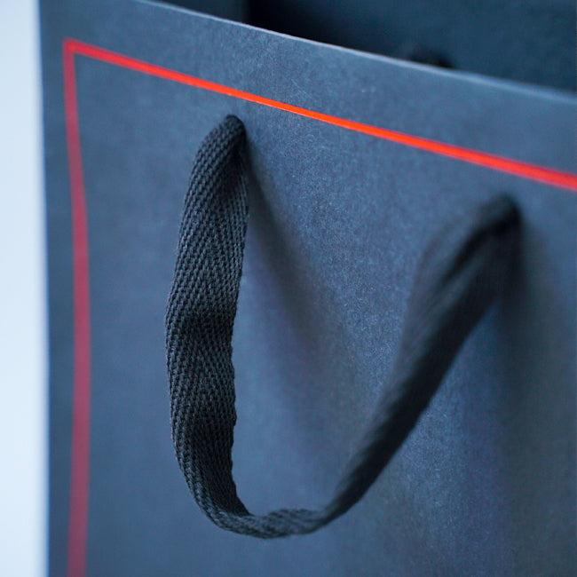 luxury cotton ribbon for paper bags